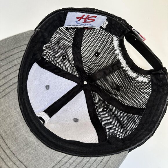 Barrel Associates International Trucker Hat HS Platinum Series Snapback Cap Gray - Picture 8 of 9
